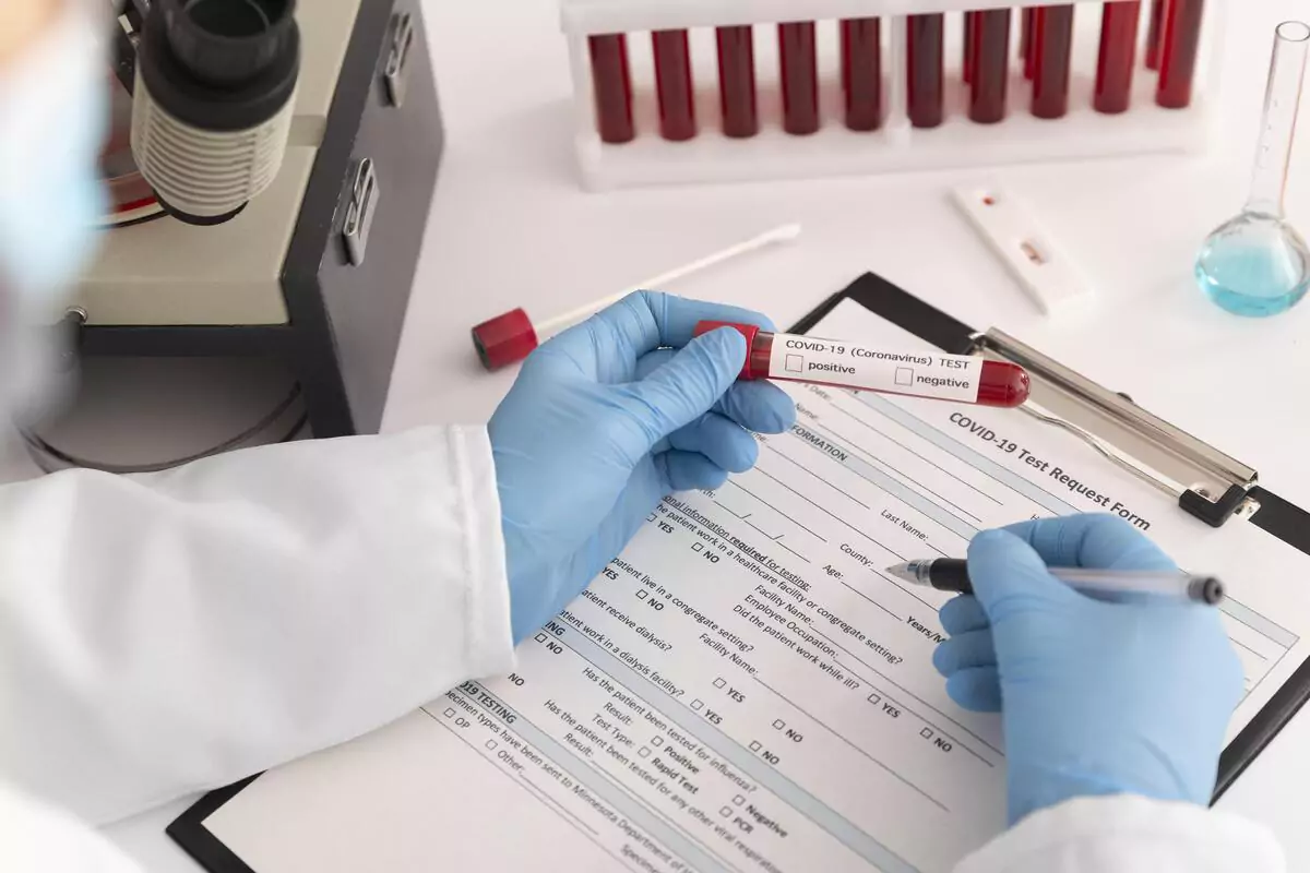 Corona Virus Blood Samples