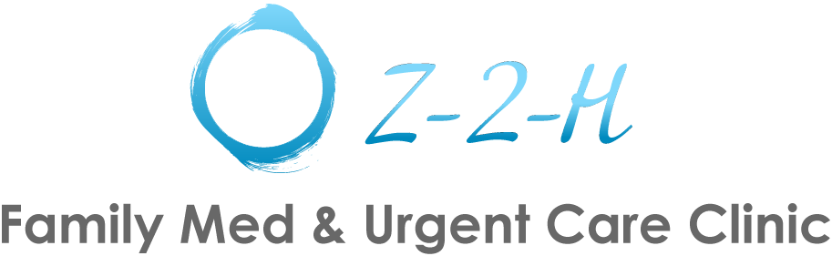 Z-2-H Family Med & Urgent Care Clinic Logo Color